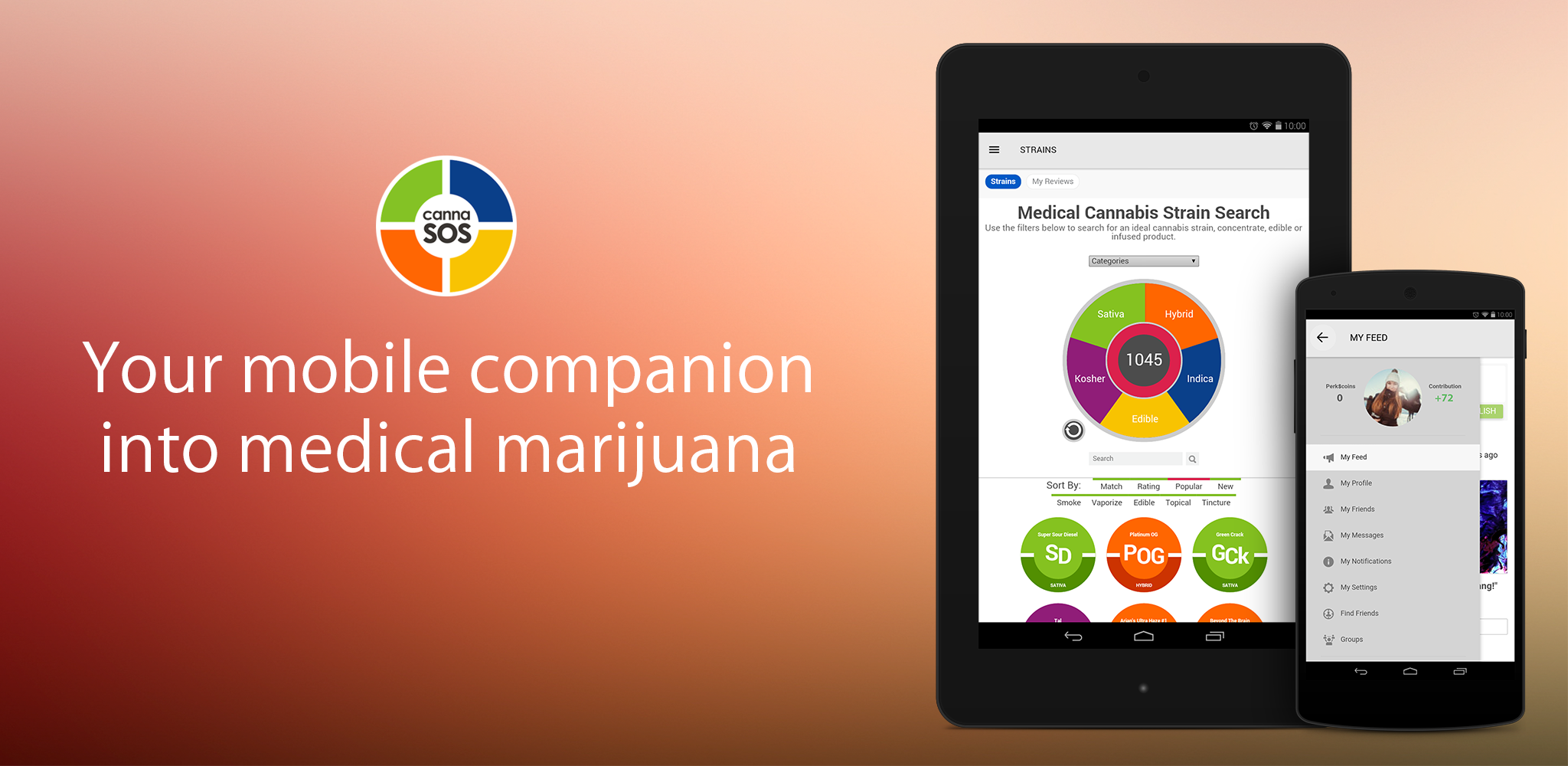 CannaSOS has launched an Android app